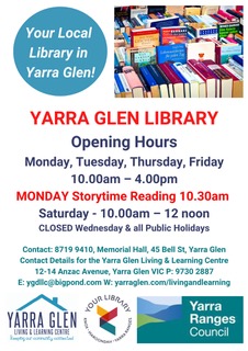 Yarra Glen Community Reading Room